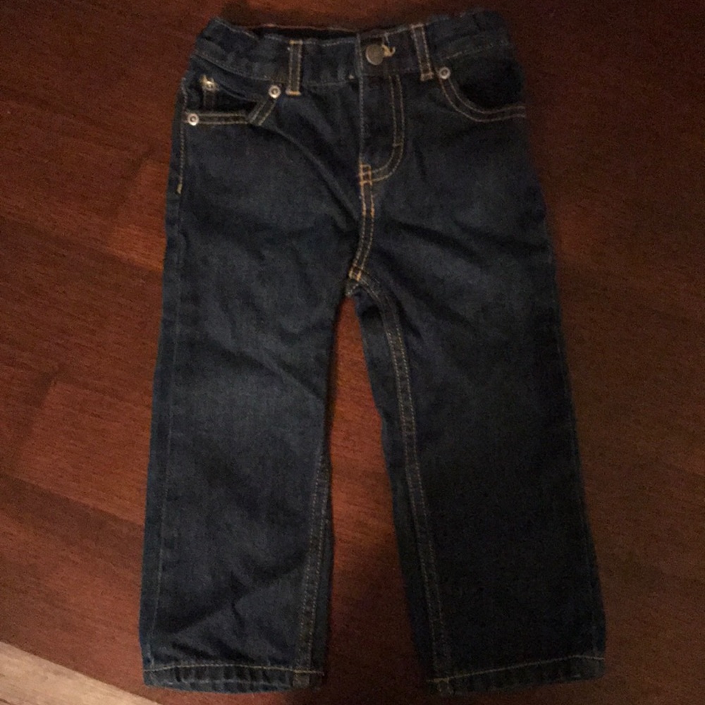 Toddler Boys Straight Fit Jeans